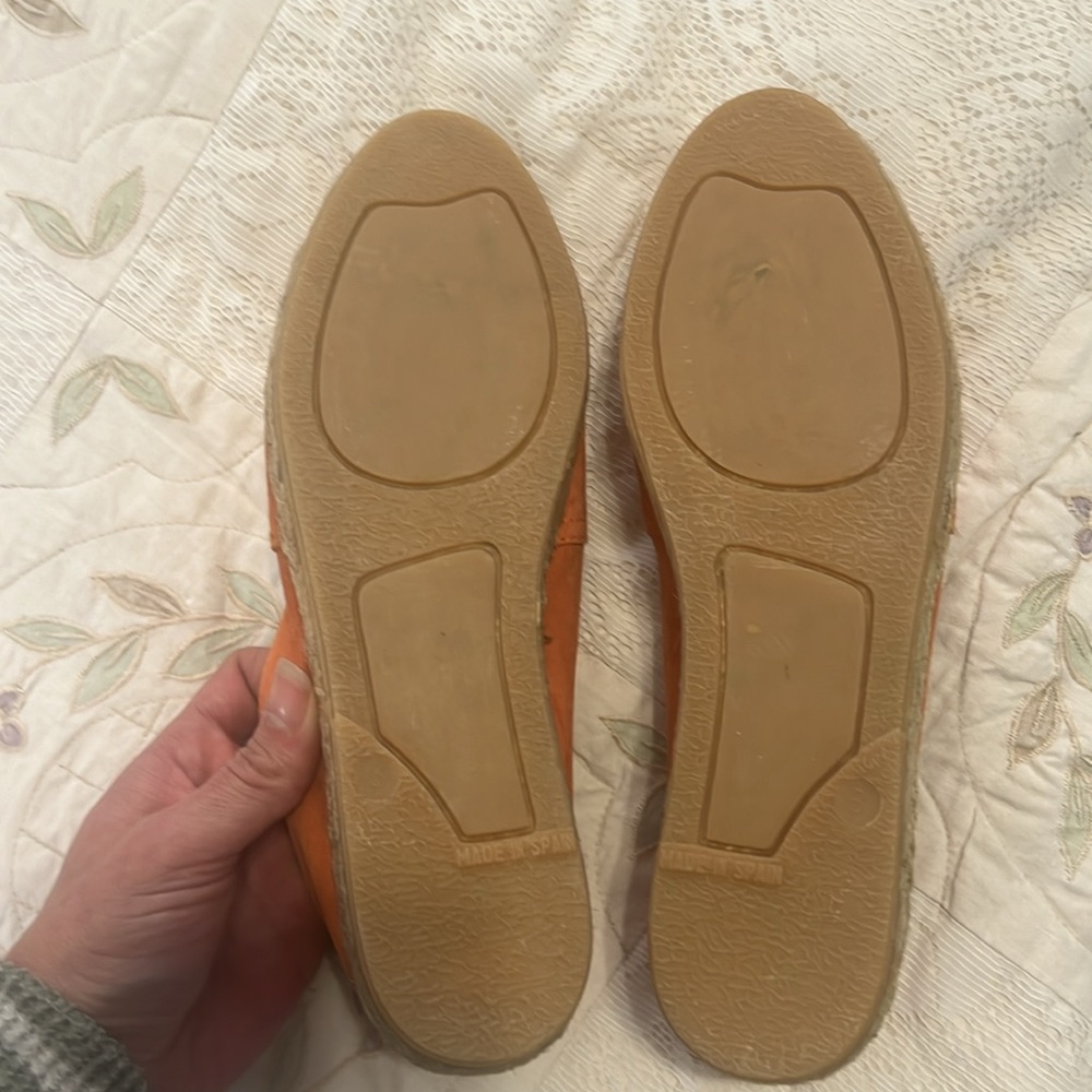 Patrica green suede slip ons - Picture 4 of 8